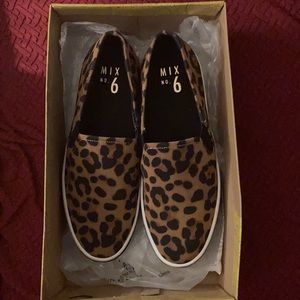 Mix 6 Leopard Platform shoes
